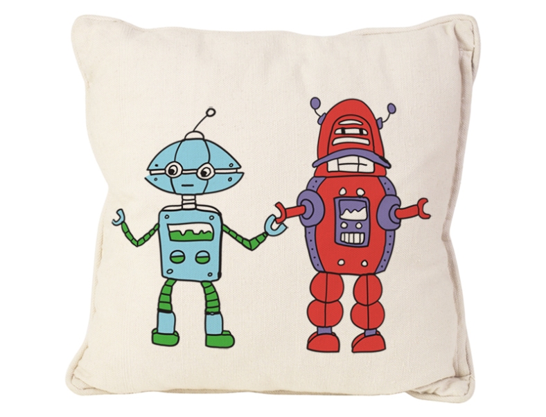 robot pillow
